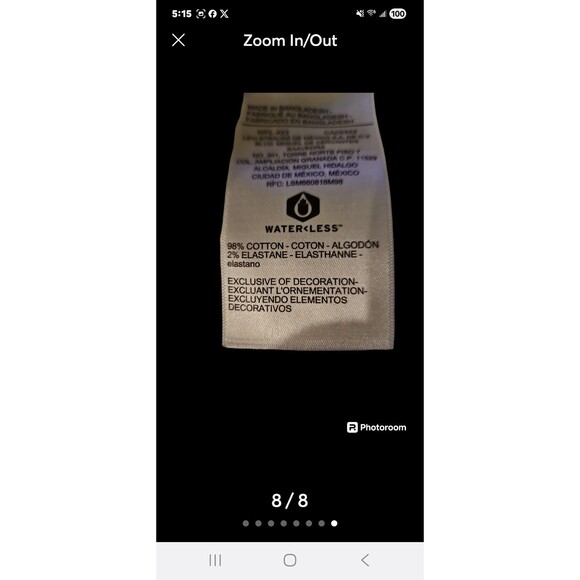 Womens Denizen Levi's Midrise Skinny 12S - Picture 7 of 7